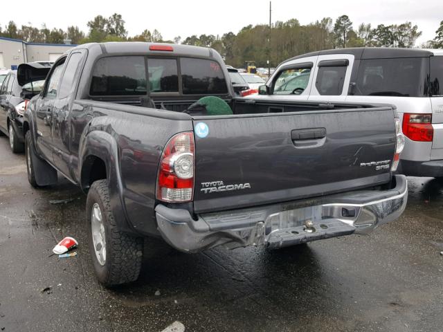 5TFTX4GN5CX013114 - 2012 TOYOTA TACOMA PRE CHARCOAL photo 3