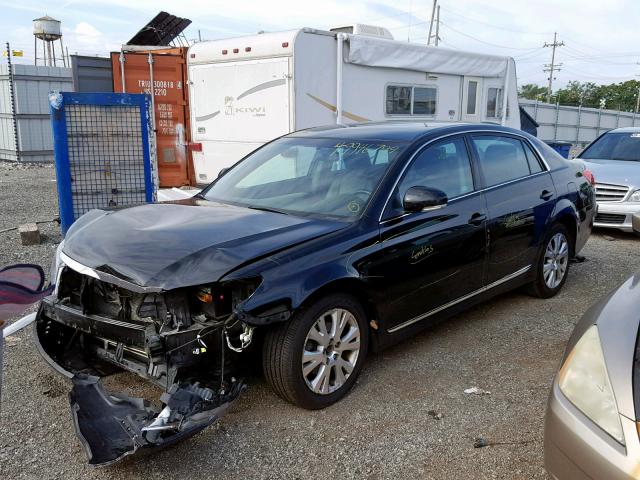 4T1BK3DB7CU445019 - 2012 TOYOTA AVALON BAS BLACK photo 2