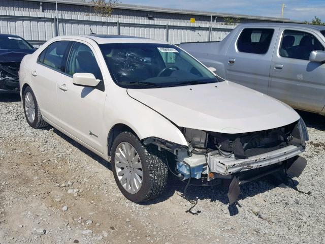 3FADP0L30CR259553 - 2012 FORD FUSION HYB WHITE photo 1