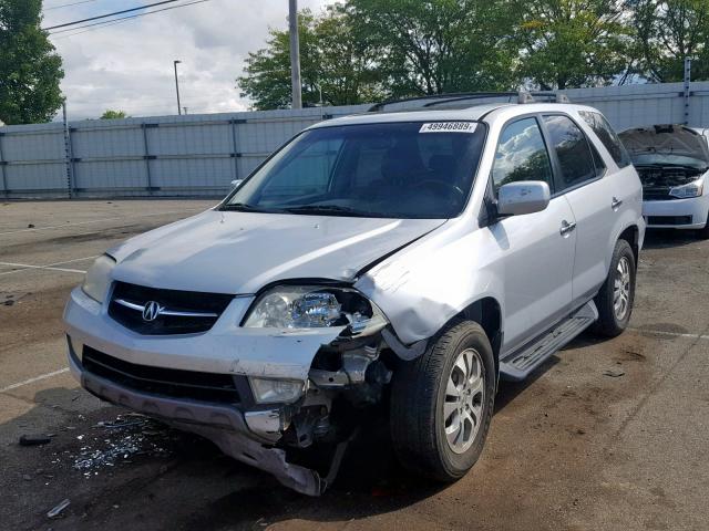 2HNYD18913H533629 - 2003 ACURA MDX TOURIN SILVER photo 2