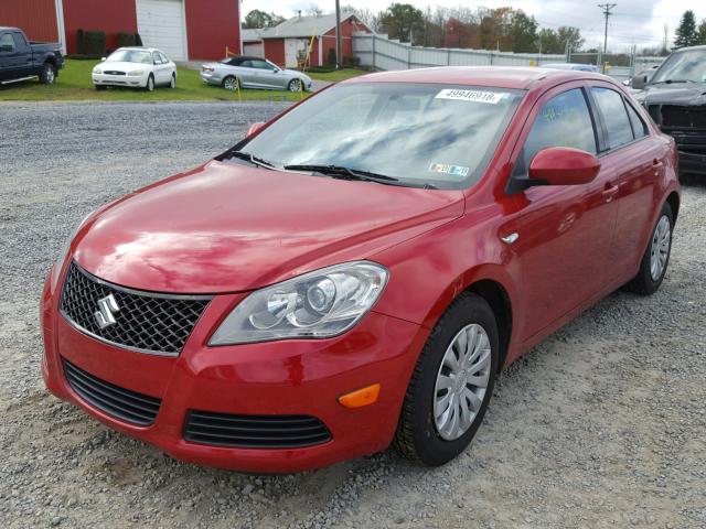 JS2RF9A11C6100228 - 2012 SUZUKI KIZASHI S RED photo 2