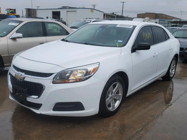 1G11B5SLXFF200627 - 2015 CHEVROLET MALIBU LS 白色 照片 2