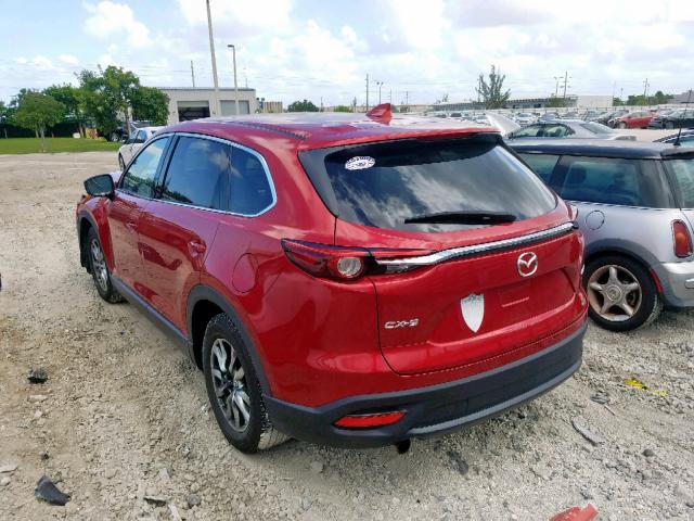 JM3TCACY1G0114120 - 2016 MAZDA CX-9 TOURI RED photo 3