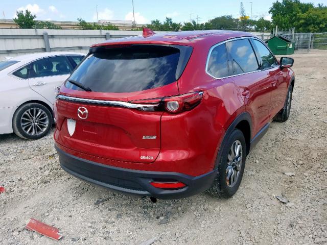 JM3TCACY1G0114120 - 2016 MAZDA CX-9 TOURI RED photo 4