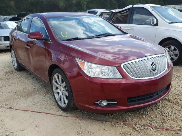 1G4GE5GV6AF168847 - 2010 BUICK LACROSSE C MAROON photo 1