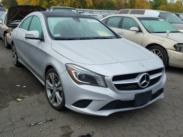 WDDSJ4EB5FN172145 - 2015 MERCEDES-BENZ CLA 250 SILVER photo 1