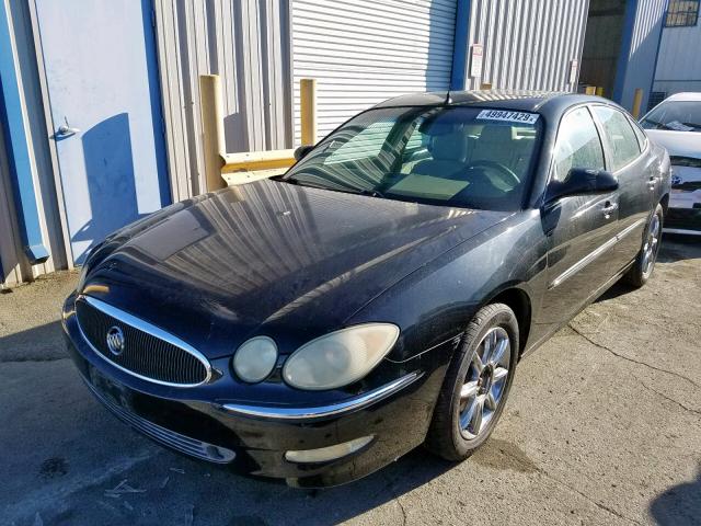 2G4WE567251250943 - 2005 BUICK LACROSSE C BLACK photo 2