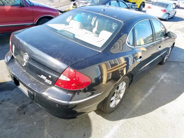 2G4WE567251250943 - 2005 BUICK LACROSSE C BLACK photo 4