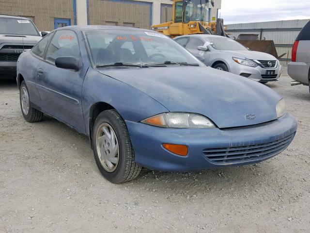 1G1JC1247X7209036 - 1999 CHEVROLET CAVALIER B BLUE photo 1