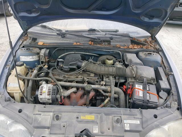 1G1JC1247X7209036 - 1999 CHEVROLET CAVALIER B BLUE photo 7