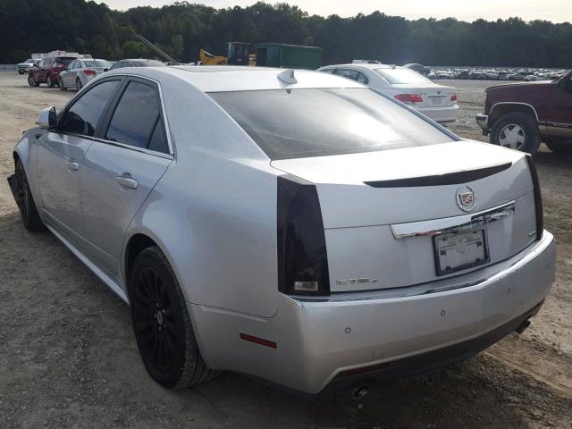 1G6DS5ED5B0123478 - 2011 CADILLAC CTS PREMIU SILVER photo 3