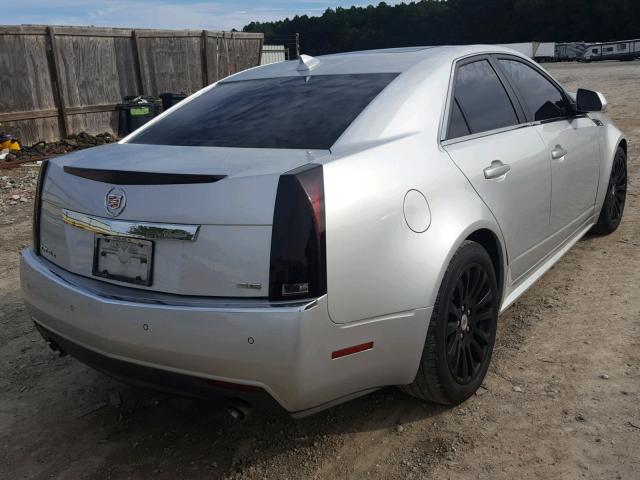 1G6DS5ED5B0123478 - 2011 CADILLAC CTS PREMIU SILVER photo 4