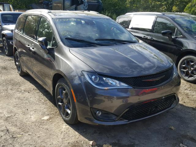 2C4RC1EG2JR322351 - 2018 CHRYSLER PACIFICA T CHARCOAL photo 1