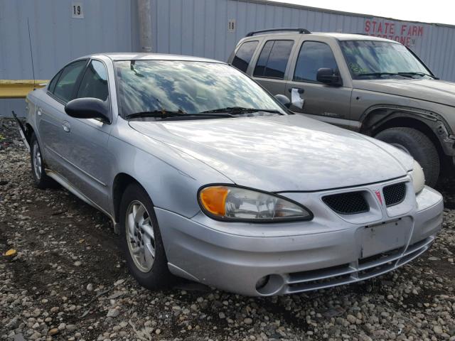 1G2NE52F84M543380 - 2004 PONTIAC GRAND AM S SILVER photo 1