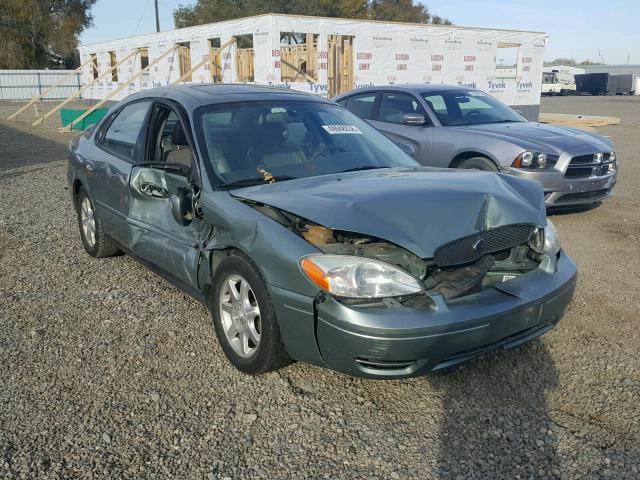 1FAFP56U97A137462 - 2007 FORD TAURUS SEL BLUE photo 1