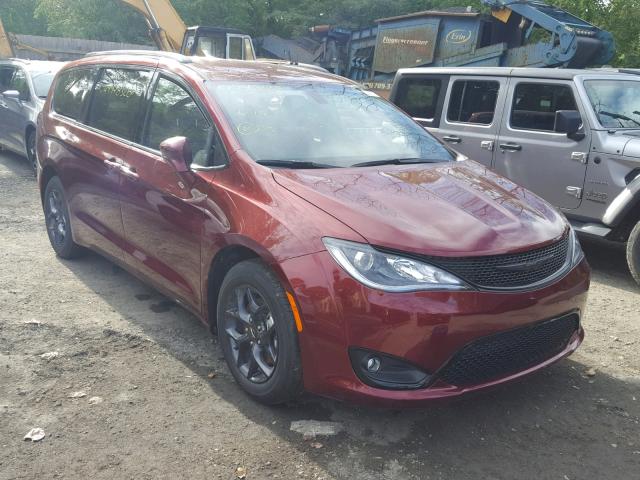 2C4RC1BG9JR362236 - 2018 CHRYSLER PACIFICA T MAROON photo 1