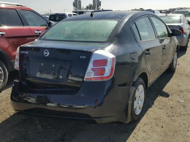 3N1AB61E69L690318 - 2009 NISSAN SENTRA 2.0 BLACK photo 4