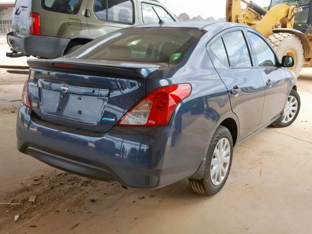 3N1CN7AP5FL912446 - 2015 NISSAN VERSA S BLUE photo 4