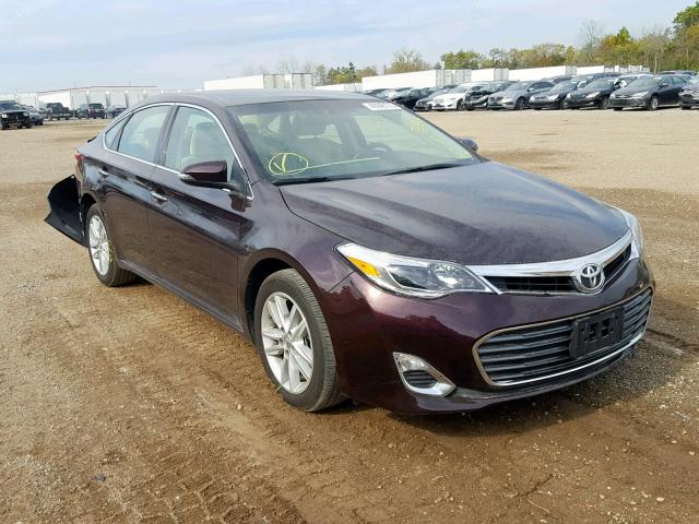 4T1BK1EB1FU160579 - 2015 TOYOTA AVALON XLE BURGUNDY photo 1
