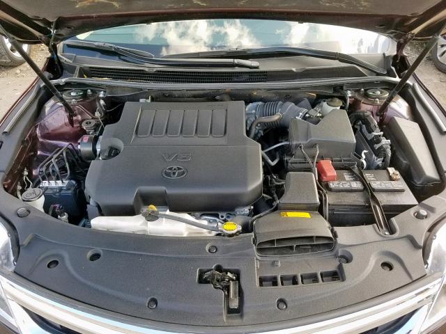 4T1BK1EB1FU160579 - 2015 TOYOTA AVALON XLE BURGUNDY photo 7