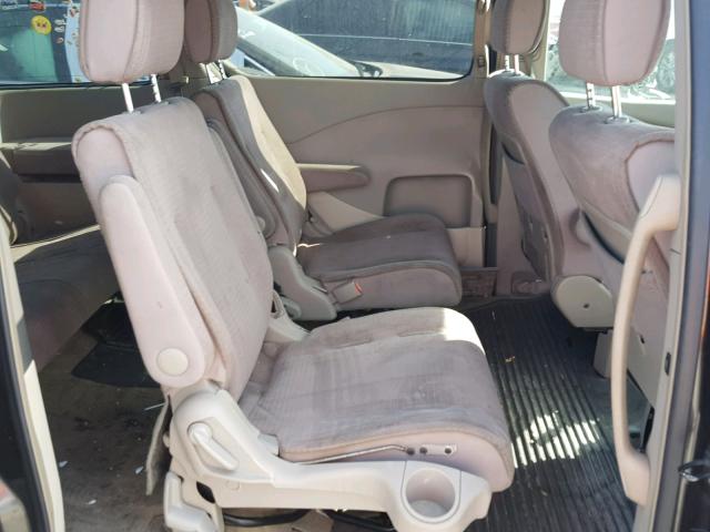 5N1BV28U66N119580 - 2006 NISSAN QUEST S GRAY photo 6