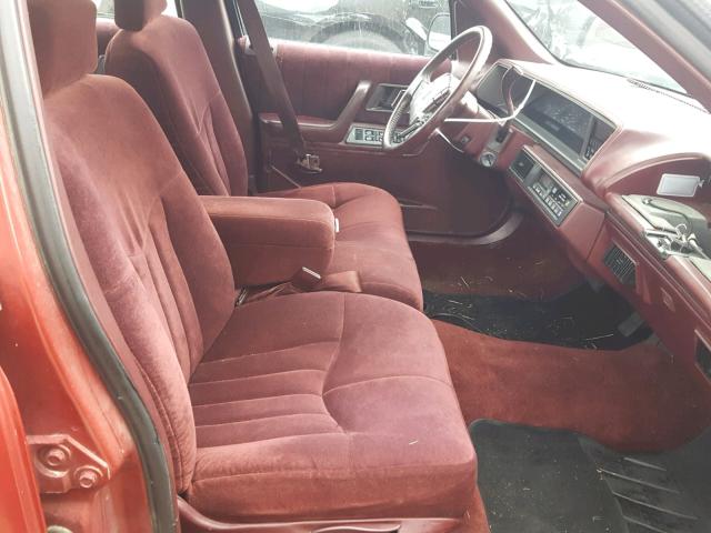 1G3WH54T2PD349670 - 1993 OLDSMOBILE CUTLASS SU RED photo 5