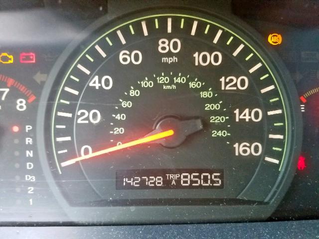 1HGCM56774A113237 - 2004 HONDA ACCORD EX SILVER photo 8