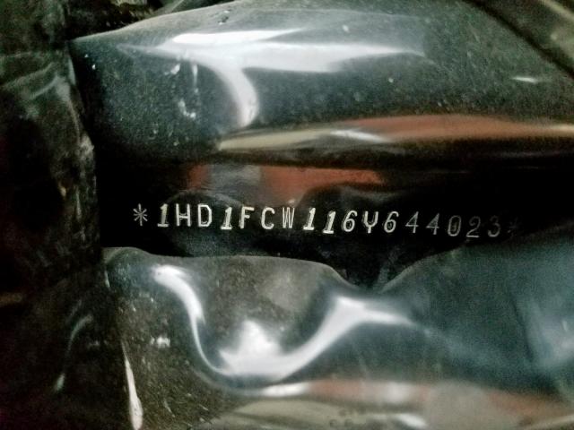 1HD1FCW116Y644023 - 2006 HARLEY-DAVIDSON FLHTCUI BLACK photo 10