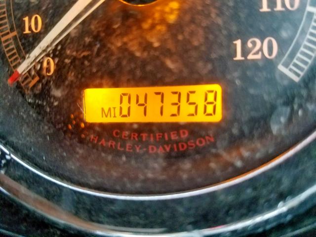 1HD1FCW116Y644023 - 2006 HARLEY-DAVIDSON FLHTCUI BLACK photo 8