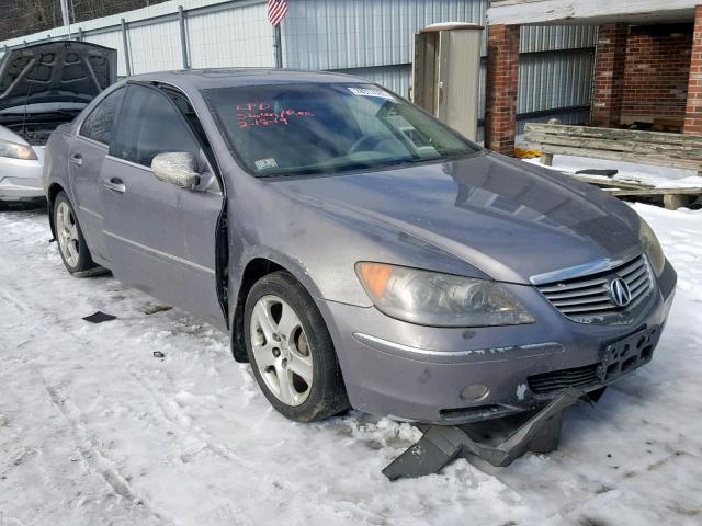 JH4KB16565C008412 - 2005 ACURA RL GRAY photo 1