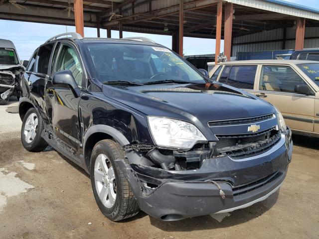 3GNAL2EK8CS558121 - 2012 CHEVROLET CAPTIVA SP BLACK photo 1