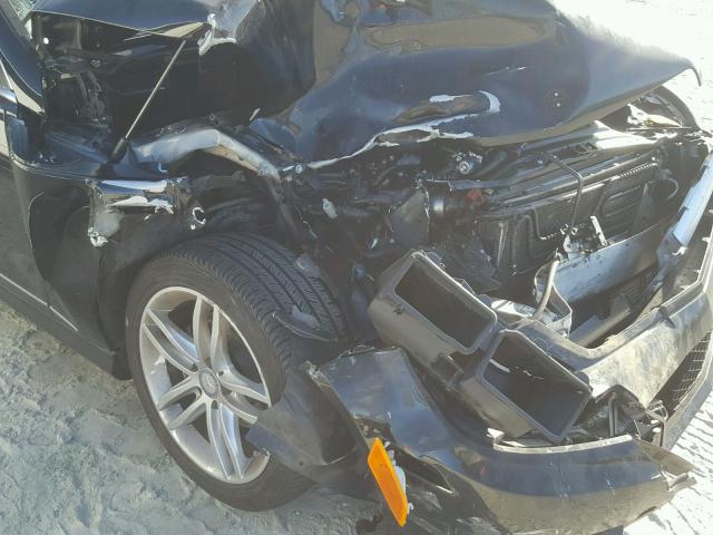 WDDGF4HB2DR285589 - 2013 MERCEDES-BENZ C 250 BLACK photo 9