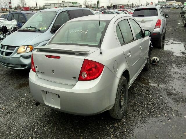 1G2AJ55H797298875 - 2009 PONTIAC G5 SILVER photo 4