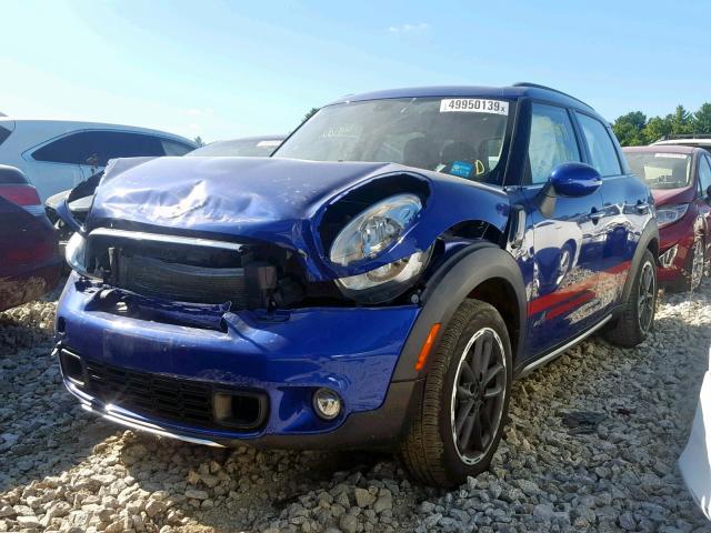 WMWZC5C59GWU00128 - 2016 MINI COOPER S C BLUE photo 2