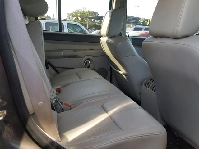 1J8HG58NX6C319367 - 2006 JEEP COMMANDER მწვანე ფოტო 6