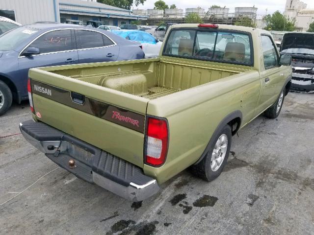 1N6DD21S2WC370033 - 1998 NISSAN FRONTIER X GREEN photo 4