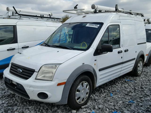 NM0LS7BN2DT136236 - 2013 FORD TRANSIT CO WHITE photo 2