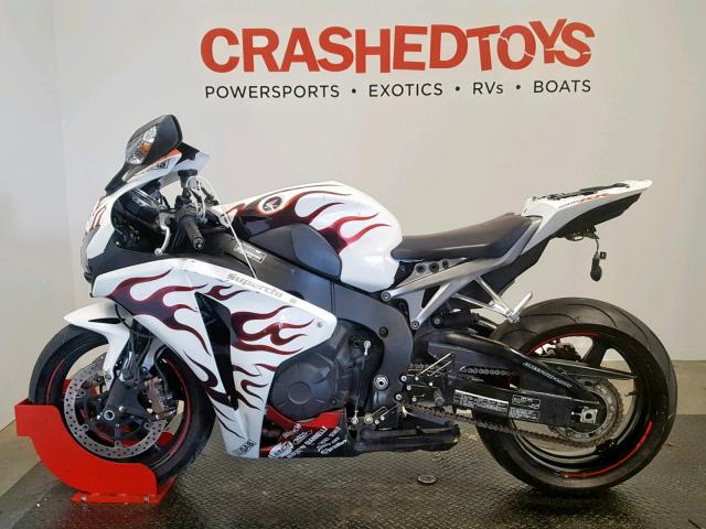 JH2SC59G79K000244 - 2009 HONDA CBR1000 RR WHITE photo 3