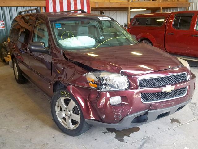 1GNDV33177D213000 - 2007 CHEVROLET UPLANDER L MAROON photo 1