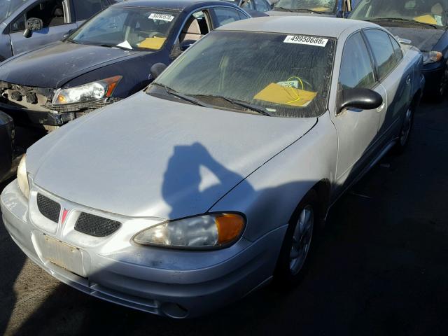 1G2NF52E83C309829 - 2003 PONTIAC GRAND AM S SILVER photo 2