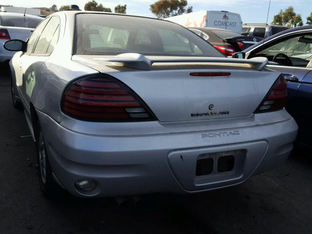 1G2NF52E83C309829 - 2003 PONTIAC GRAND AM S SILVER photo 3