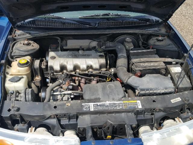 1G8ZH52871Z303638 - 2001 SATURN SL1 BLUE photo 7