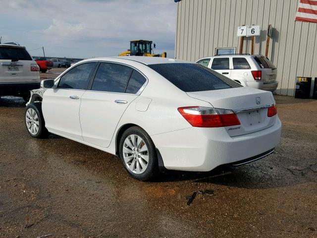 1HGCR2F84FA241110 - 2015 HONDA ACCORD EXL WHITE photo 3