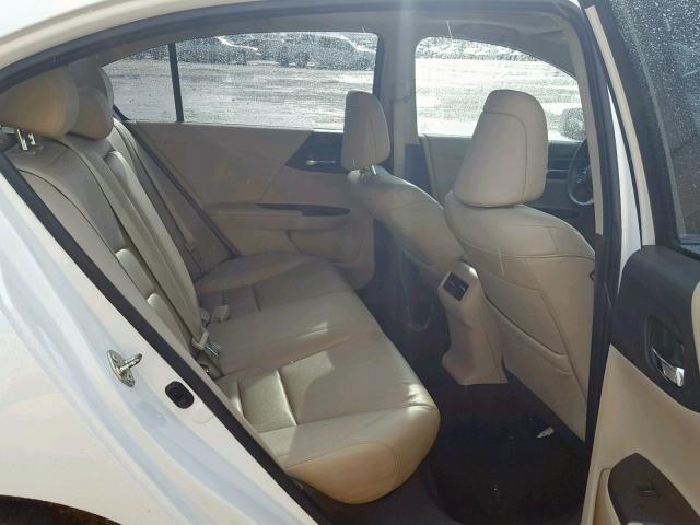 1HGCR2F84FA241110 - 2015 HONDA ACCORD EXL WHITE photo 6