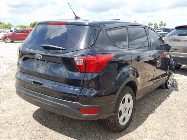 1FMCU0F74KUB57088 - 2019 FORD ESCAPE S BLACK photo 4