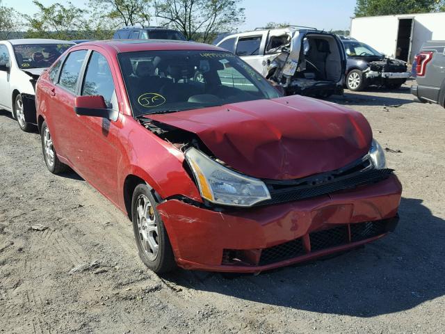 1FAHP36N39W207145 - 2009 FORD FOCUS SES RED photo 1