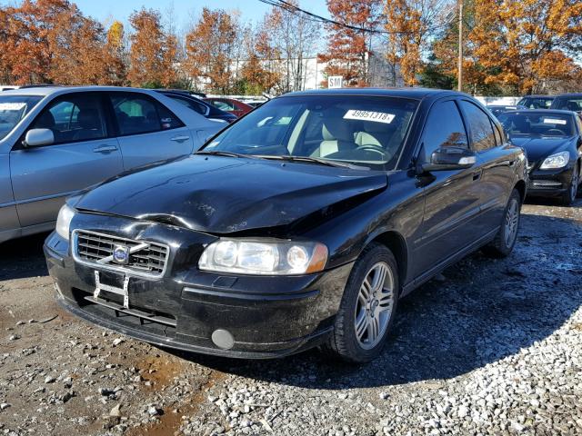 YV1RS592592733885 - 2009 VOLVO S60 2.5T BLACK photo 2