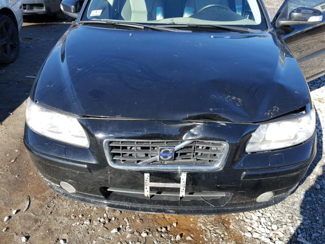 YV1RS592592733885 - 2009 VOLVO S60 2.5T BLACK photo 7