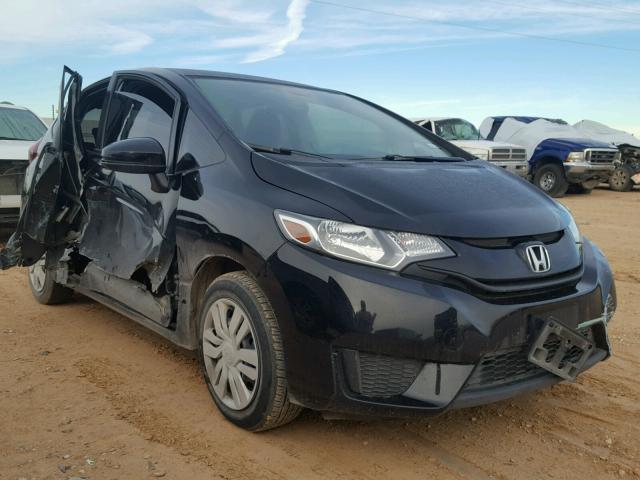 JHMGK5H51GS008899 - 2016 HONDA FIT LX BLACK photo 1