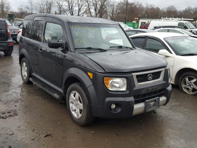 5J6YH28625L005958 - 2005 HONDA ELEMENT EX BLACK photo 1